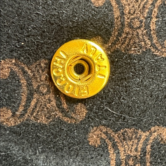 CELINE Macadam Triomphe Canvas & Leather Envelope Wallet – Vintage - Picture 5 of 16